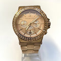 Michael Kors Dylan Rose Gold Dial Rose Gold Steel Strap Watch for Women - MK5412
