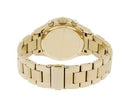 Marc Jacobs Baker Green Dial Gold Steel Strap Watch for Women - MBM3245