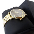 Marc Jacobs Baker Brown Dial Gold Steel Strap Watch for Women - MBM8631