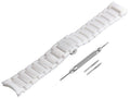 Emporio Armani Ceramica Chronograph White Dial White Strap Watch For Men - AR1453