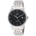 Tissot Le Locle Powermatic 80 Black Dial Silver Steel Strap Watch For Men - T006.407.11.052.00