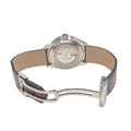 Tag Heuer Carrera Day Date Silver Dial Brown Leather Strap Watch for Men - WBN2011.FC6484