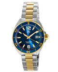 Tag Heuer Formula 1 Analog Blue Dial Two Tone Steel Strap Watch for Men - WAZ1120.BB0879