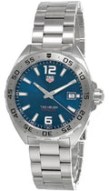 Tag Heuer Formula 1 Blue Dial Silver Steel Strap Watch for Men - WAZ1118.BA0875