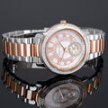 Michael Kors Madelyn Silver Dial Two Tone Steel Strap Watch for Women - MK6288