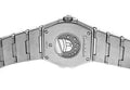 Omega Constellation Quartz Diamonds Silver Dial Silver Steel Strap Watch for Women - 123.15.27.60.55.004