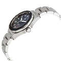Tag Heuer Aquaracer Quartz Black Dial Silver Steel Strap Watch for Women - WAY131M.BA0748
