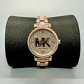 Michael Kors Sofie Quartz Crystals Crystals Rose Gold Dial Rose Gold Steel Strap Watch For Women - MK4336