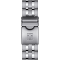 Tissot PRC 200 Chronograph Black Dial Silver Steel Strap Watch For Men - T055.417.11.057.00