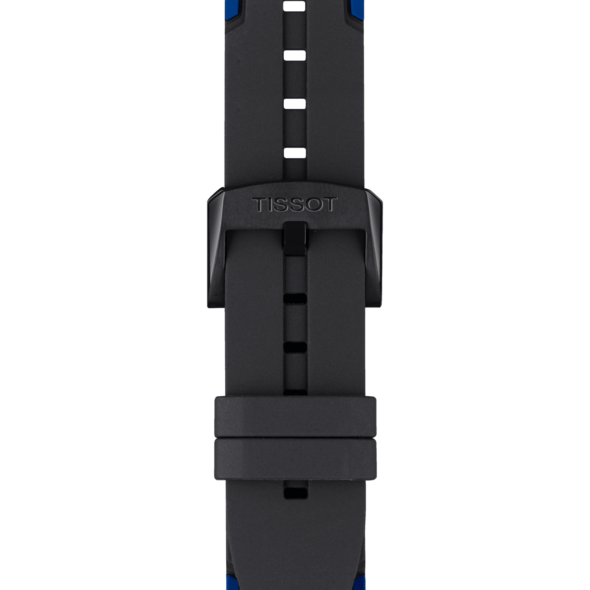Tissot T Race Cycling Black Dial Two Tone Rubber Strap Watch For Men - T111.417.37.441.06