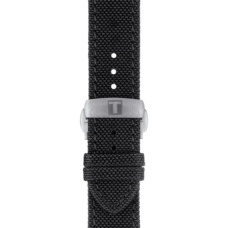 Tissot Seastar 1000 Powermatic 80 Black Dial Black Nylon Strap Watch For Men - T120.407.17.051.00