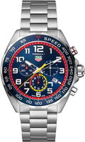 Tag Heuer Formula 1 x Red Bull Racing Chronograph Blue Dial Silver Steel Strap Watch for Men - CAZ101AL.BA0842