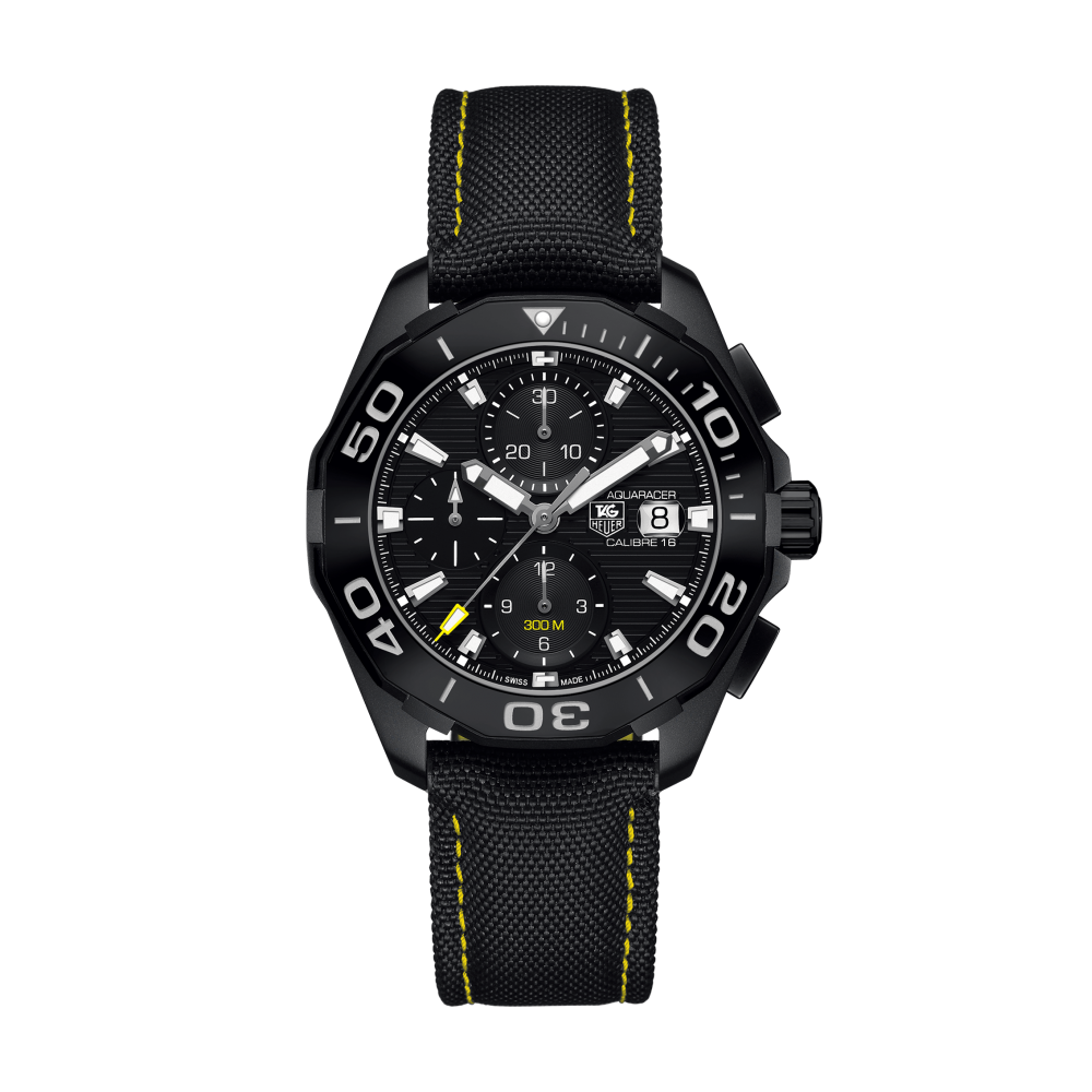 Tag Heuer Aquaracer PVD Black Dial Watch for Men - CAY218A.FC6361