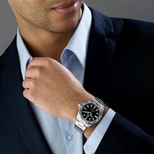 Tag Heuer Aquaracer Black Dial Watch for Men - WBD1110.BA0928