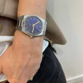 Tissot PRX Blue Dial Silver Steel Strap Watch For Men - T137.210.11.041.00