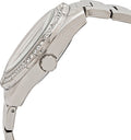 Guess Luna Diamonds Silver Dial Silver Steel Strap Watch for Women - W0729L1