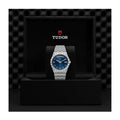 Tudor Royal Automatic Diamonds Blue Dial Silver Steel Strap Watch for Men - M28600-0006