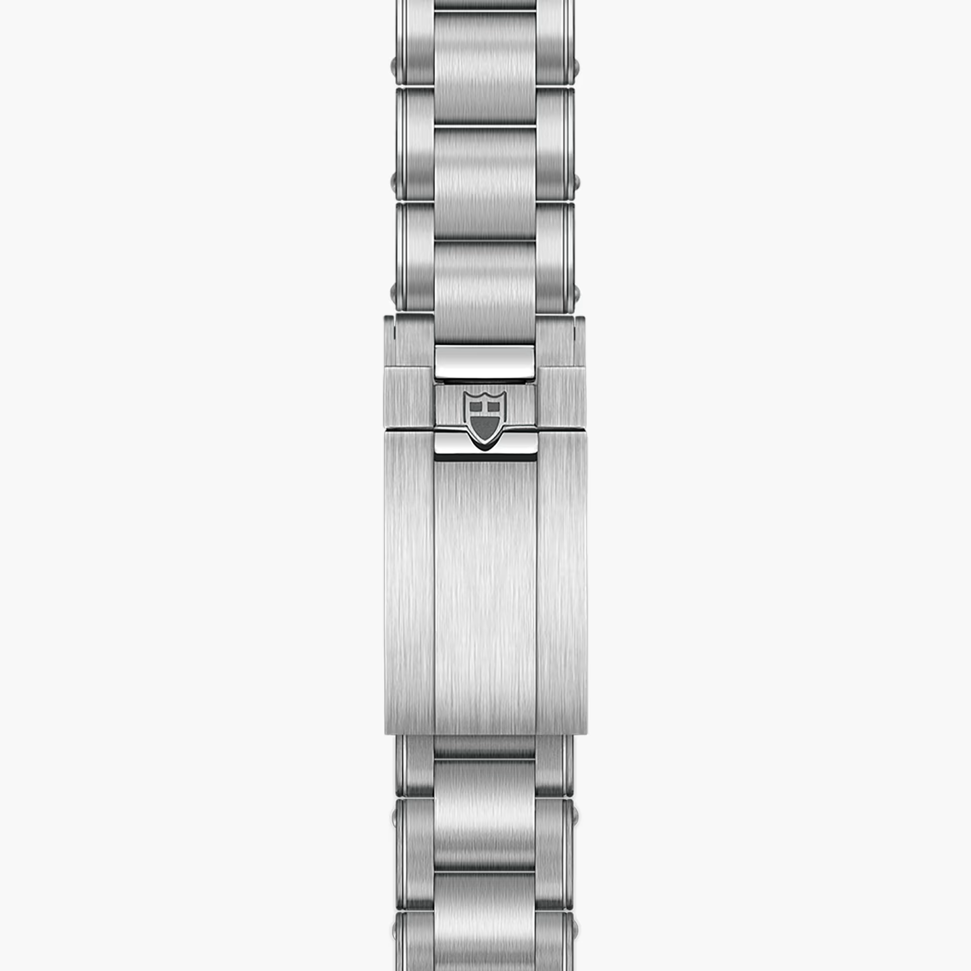 Tudor Black Bay Pro Black Dial Silver Steel Strap Watch for Men - M79470-0001