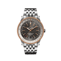 Breitling Navitimer Automatic 41mm Grey Dial Silver Steel Strap Mens Watch - U17326211M1A1