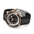 Breitling Superocean Automatic 42 Black Dial Black Rubber Strap Watch for Men - U17375211B1S1