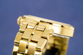 Versace Chronograph White Dial Gold Steel Strap Watch for Men - VBR060017