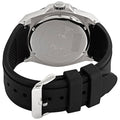 Guess Legacy White Dial Black Rubber Strap Watch For Men - W1049G3