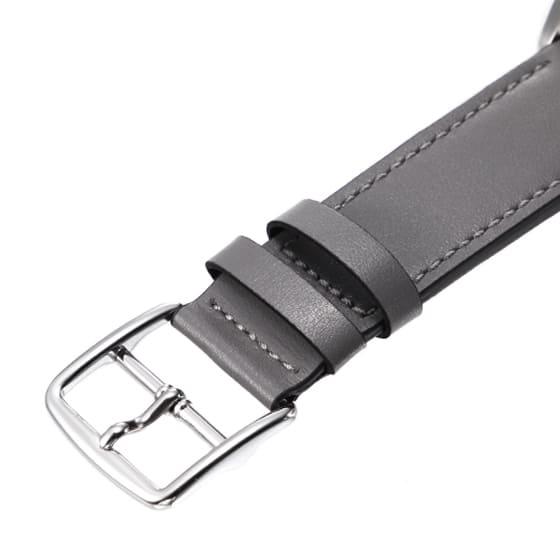 Coach Kent Grey Dial Grey Leather Strap Watch for Men - 14602561