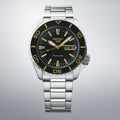 Seiko 5 Sport Automatic SKX Series Black Dial Silver Steel Strap Watch for Men - SRPK99K1