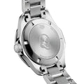 Tag Heuer Aquaracer Quartz Diamonds Black Dial Silver Steel Strap Watch for Women - WAY131P.BA0748