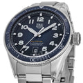 Tag Heuer Autavia Automatic Blue Dial Silver Steel Strap Watch for Men - WBE5116.EB0173