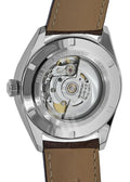 Tag Heuer Carrera Day Date Silver Dial Brown Leather Strap Watch for Men - WBN2011.FC6484