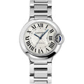 Cartier Ballon Bleu De Cartier Silver Dial Silver Steel Strap Watch for Women - WSBB0048