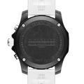 Breitling Endurance Pro Black Dial White Rubber Strap Watch for Men - X82310A71B1S1