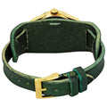 Gucci G Timeless Red Green Dial Green Leather Strap Watch For Women - YA126545