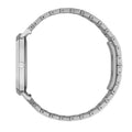 Gucci Grip Quartz Silver Dial Silver Steel Strap Watch For Women - YA157410