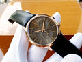 Calvin Klein Posh Grey Dial Black Leather Strap Watch for Men - K8Q376C3