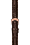 Tissot T Classic Carson White Dial Brown Leather Strap Watch For Women - T085.207.36.013.00