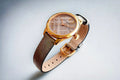 Burberry The Classic Quartz Grey Dial Grey Leather Strap Watch For Women - BU10119