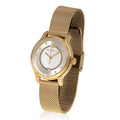 Maserati Epoca Mother of Pearl Dial Yellow Gold Mesh Strap Watch For Women - R8853118502