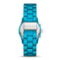 Michael Kors Runway Limited Edition Blue Dial Blue Steel Strap Watch for Women - MK7479LE